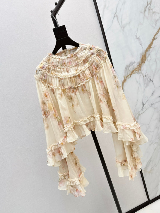 Zimm 25fw embroidered shirt