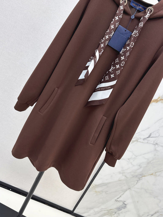 Louis New Hooded sweatshirt dress