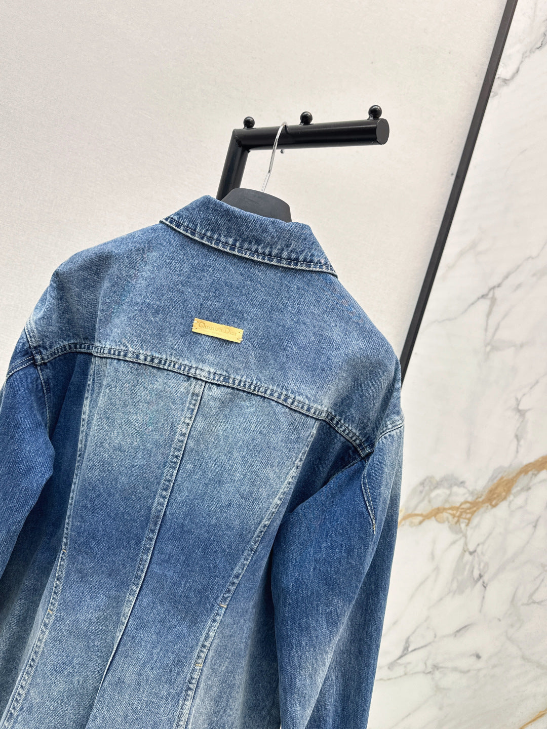 CD New printed denim jacket