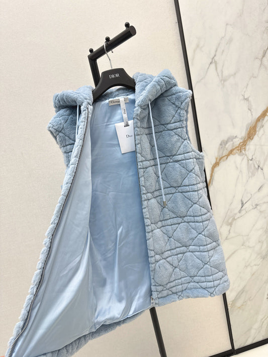 CD New Hooded vest jacket