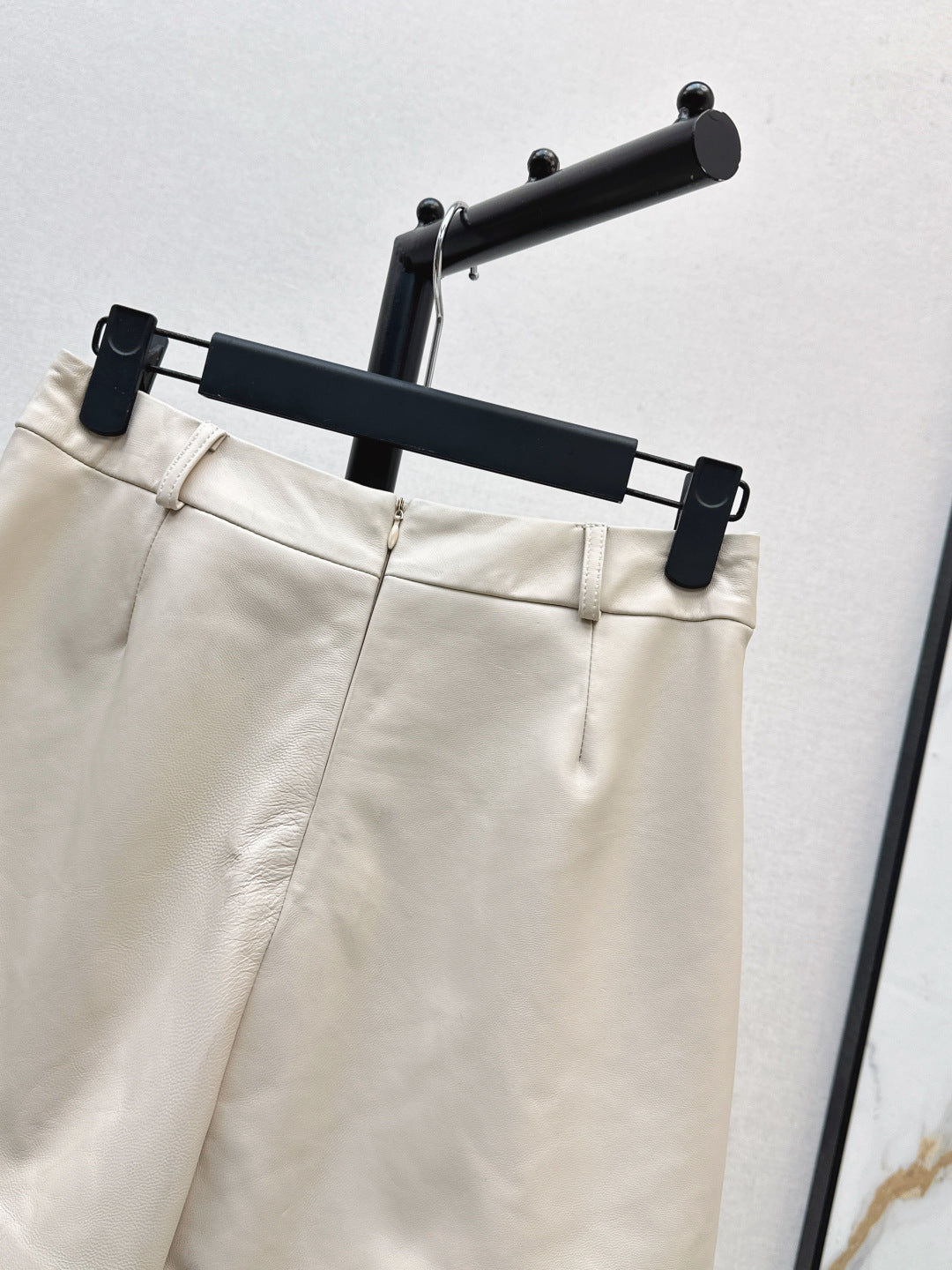 Pra NEW lambskin leather skirt