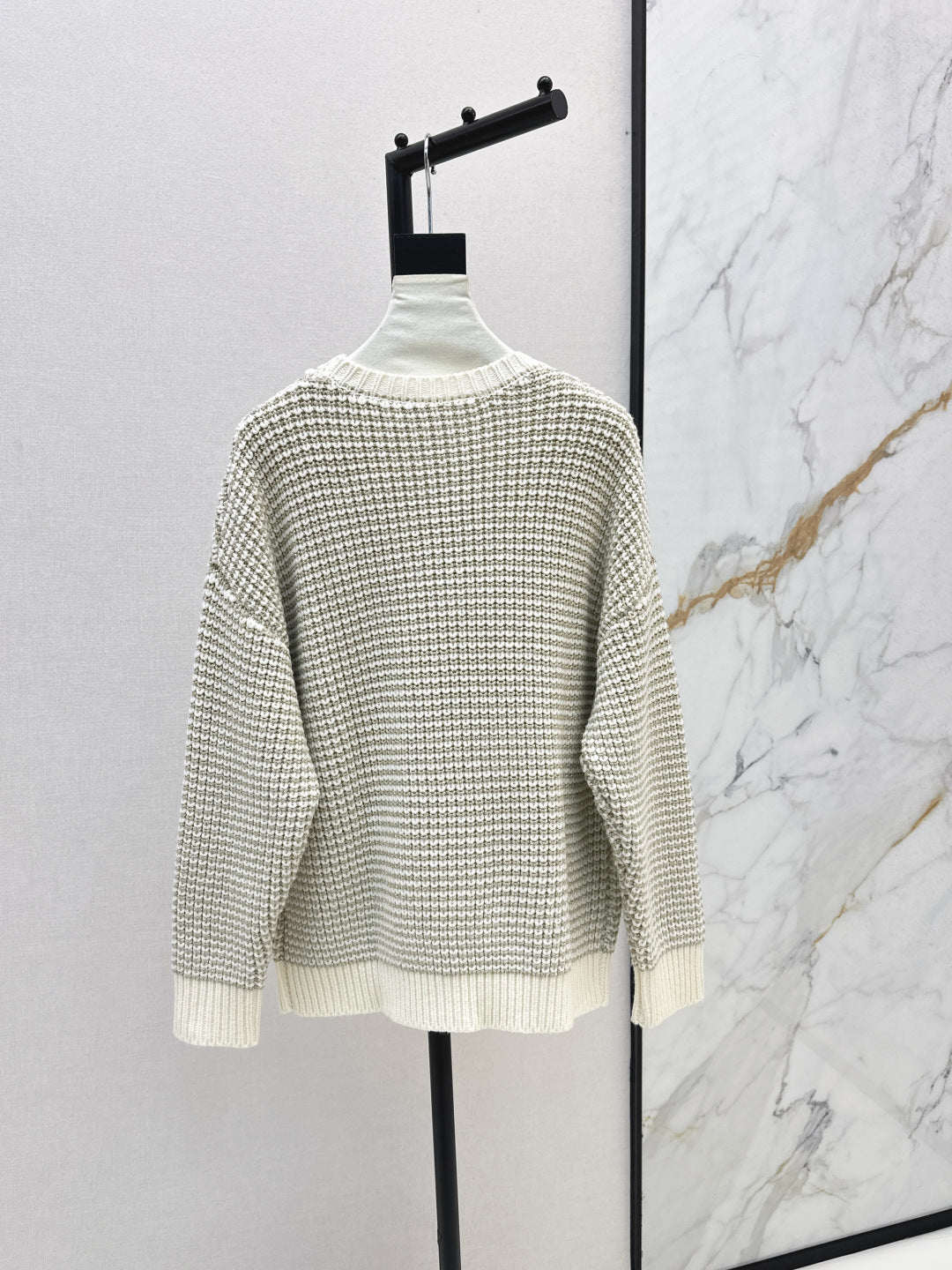 Brune NEW hollow crew neck sweater