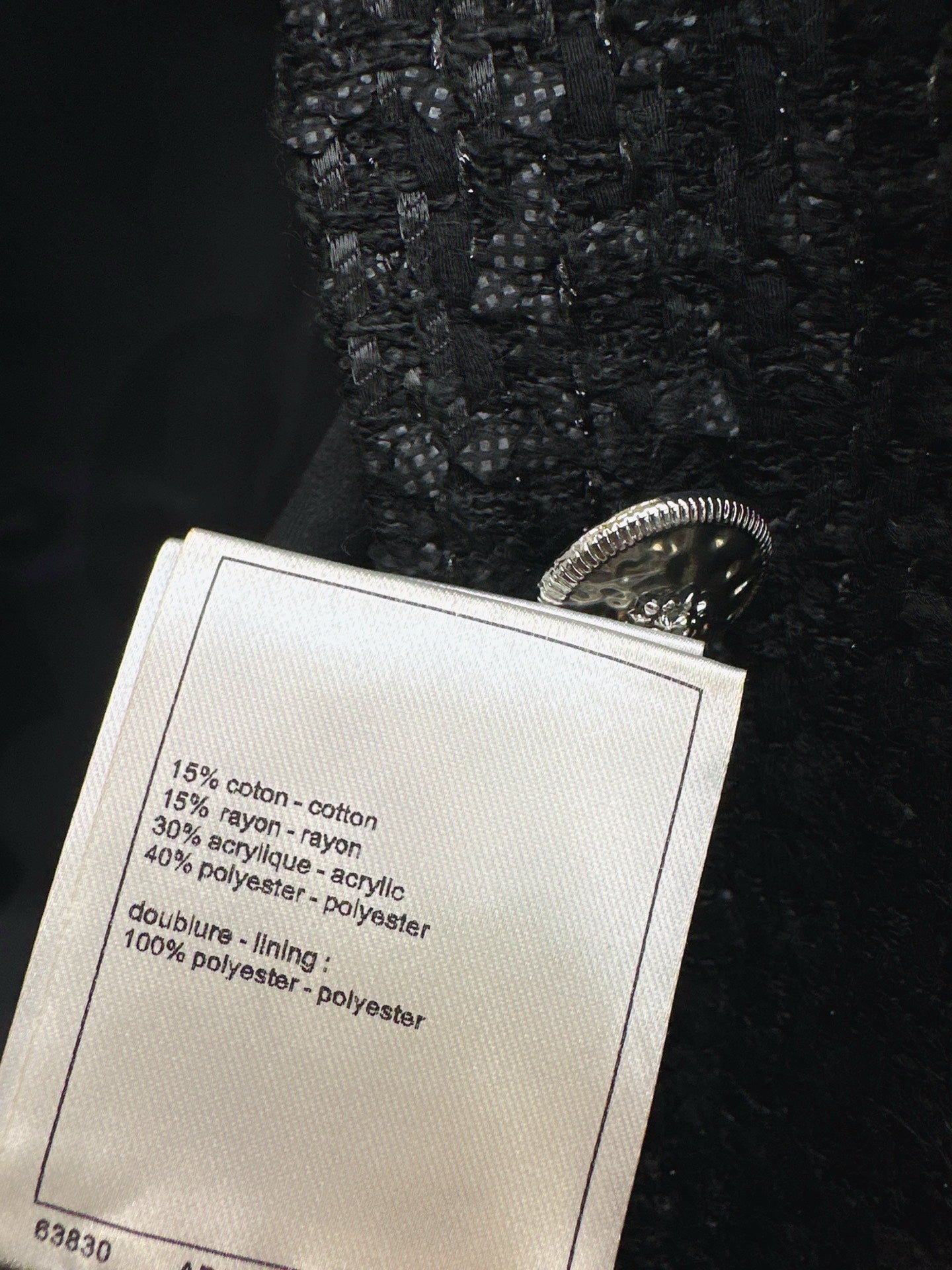 Chan NEW woven jacket