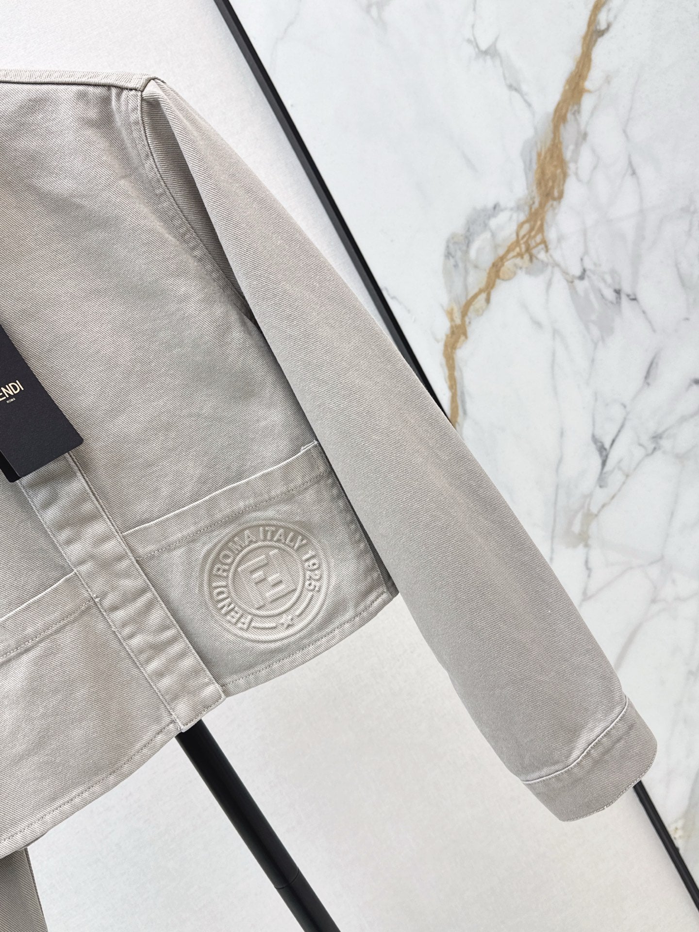 Fend NEW Cropped denim jacket