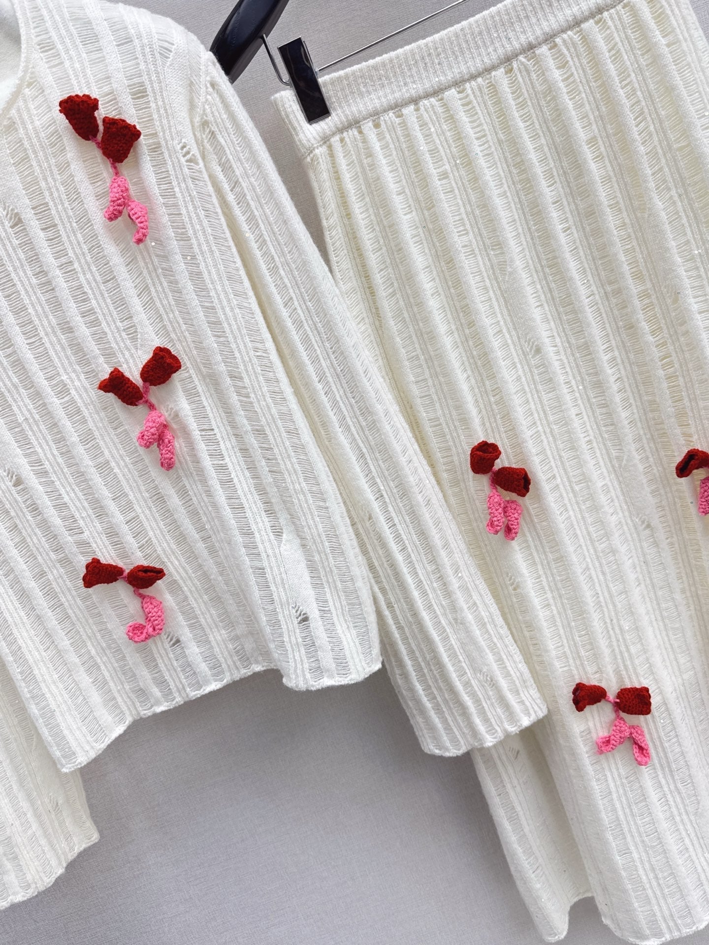 Chan NEW sweater + skirt set