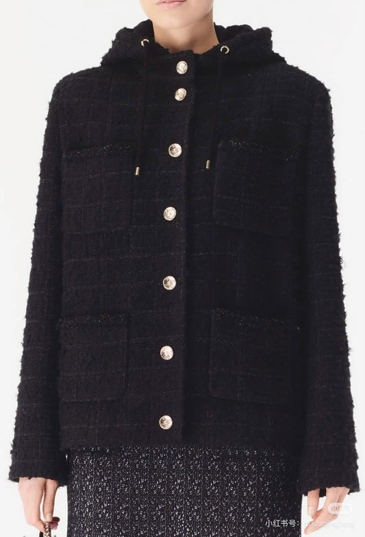 Chan NEW Hooded woven jacket