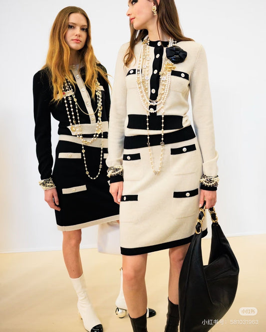 Chan NEW color-block skirt