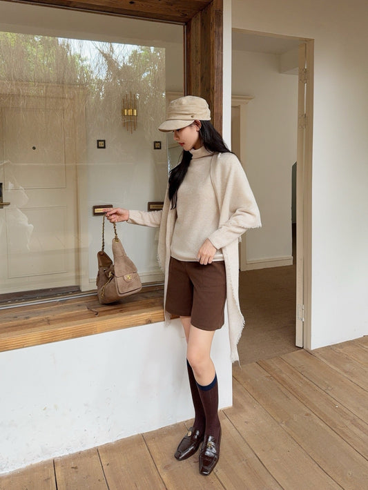 Loro NEW Cashmere sweater and shawl set