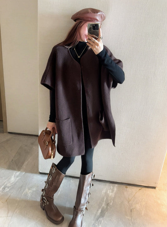 Brun NEW knitted jacket