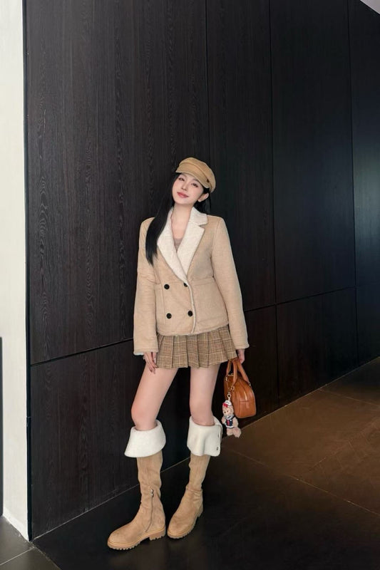 CD NEW Reversible lamb wool jacket