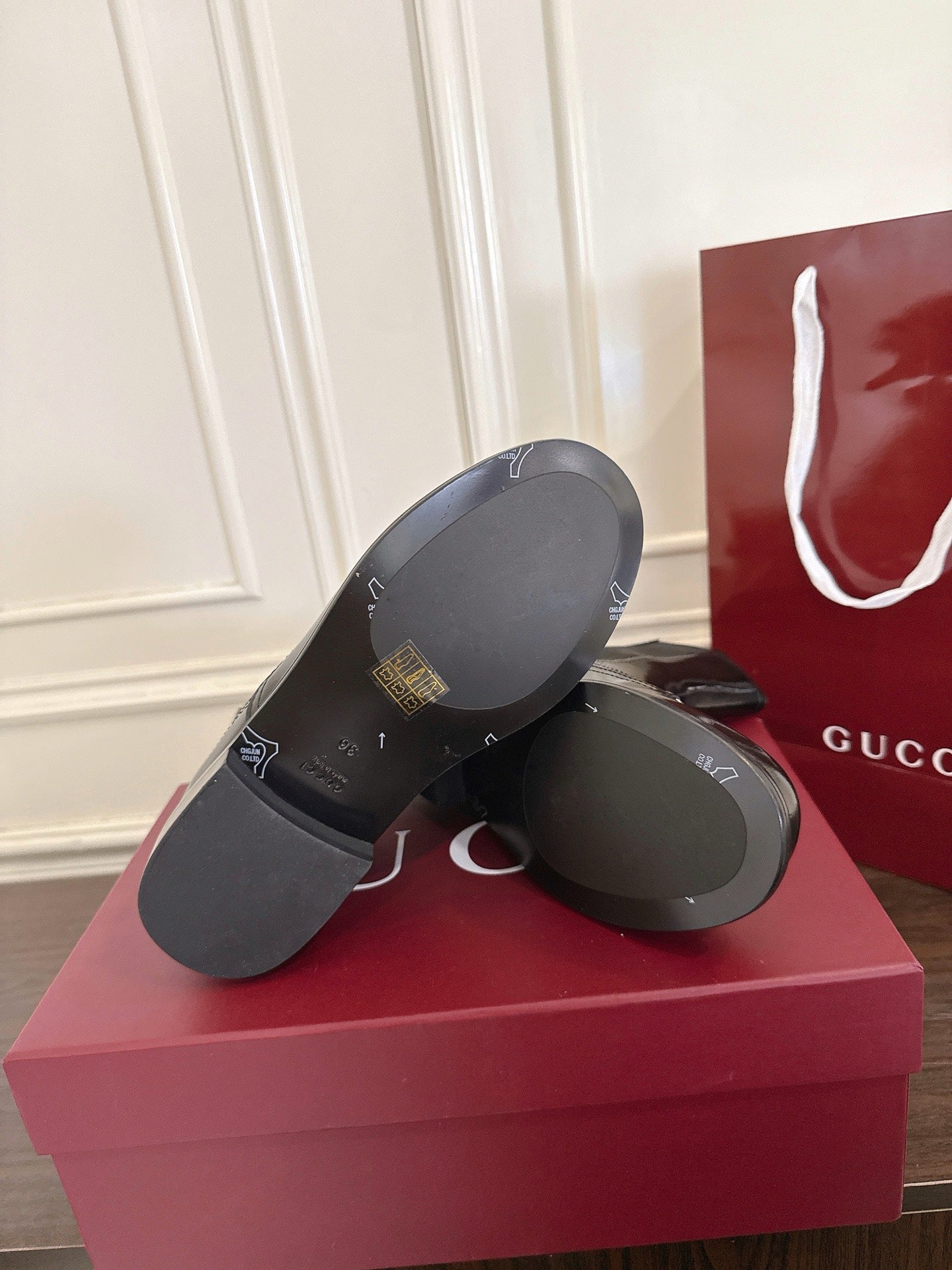 Guc New Horsebit Martin Boots