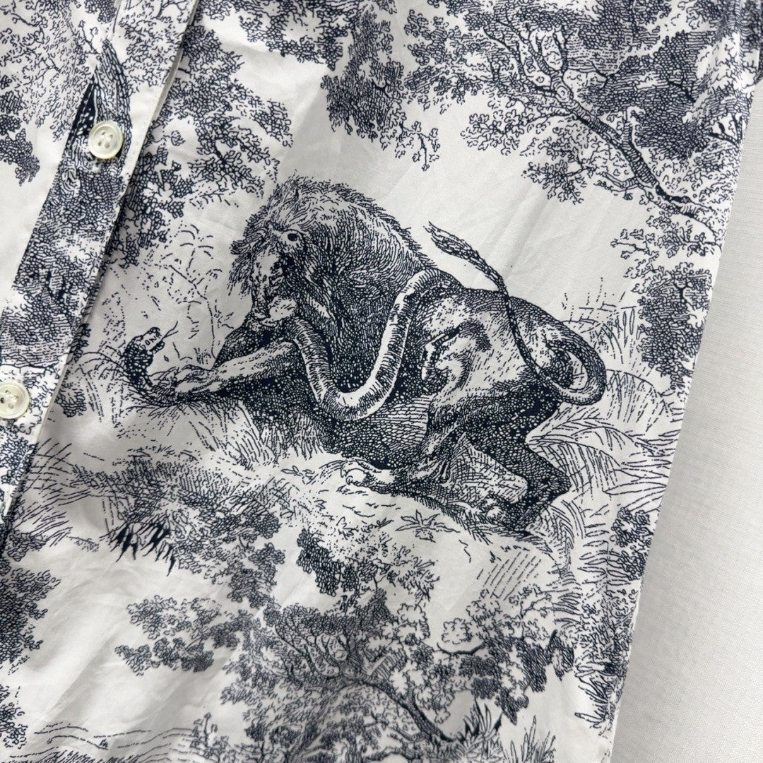 CD NEW printed sleeveless dress