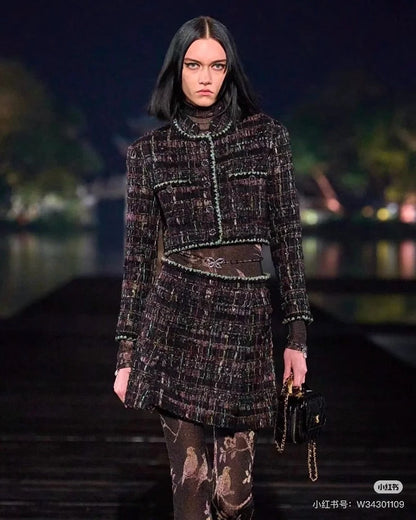 Chan NEW woven skirt