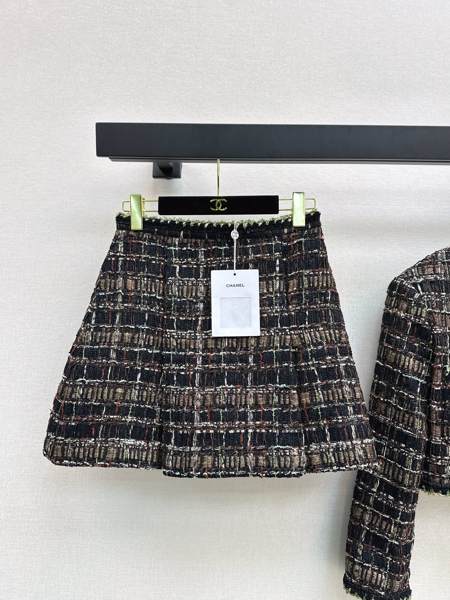 Chan NEW woven skirt