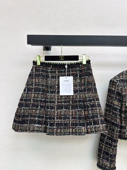 Chan NEW woven skirt