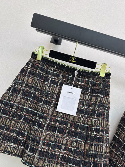 Chan NEW woven skirt