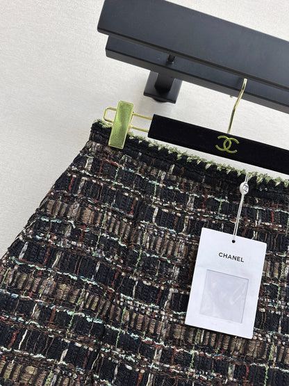 Chan NEW woven skirt