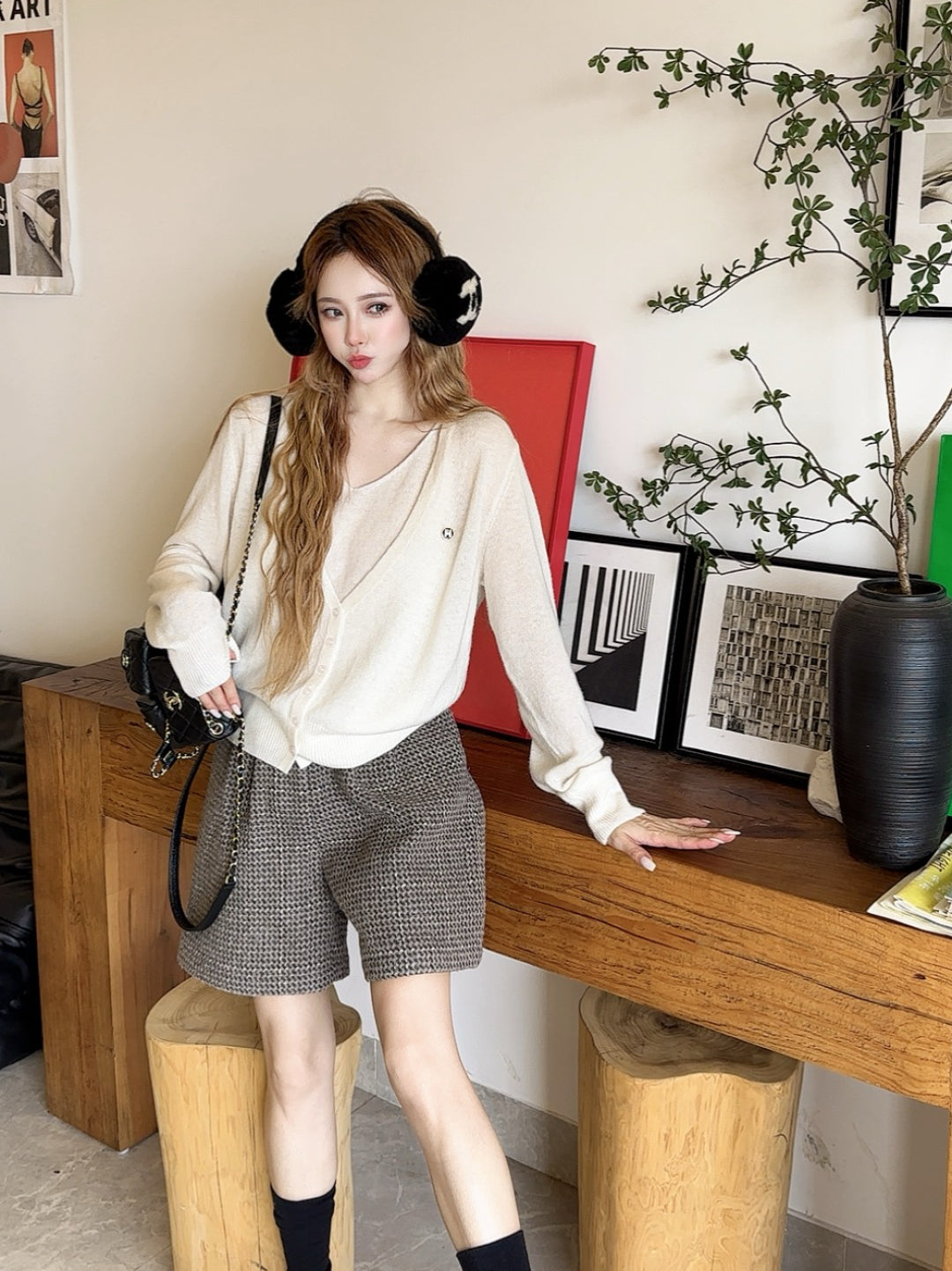 Herm New knitted cardigan