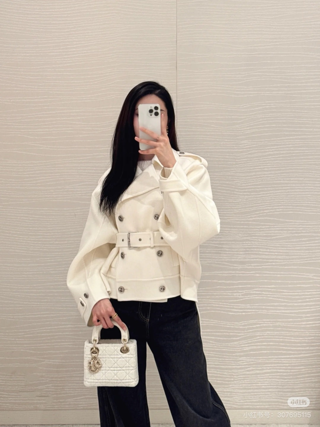 CD 25fw Cashmere coat