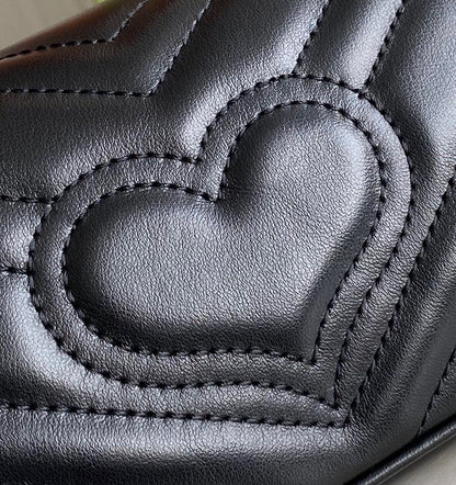 GC GG Marmont super mini bag Black / White / Red / Gray Blue