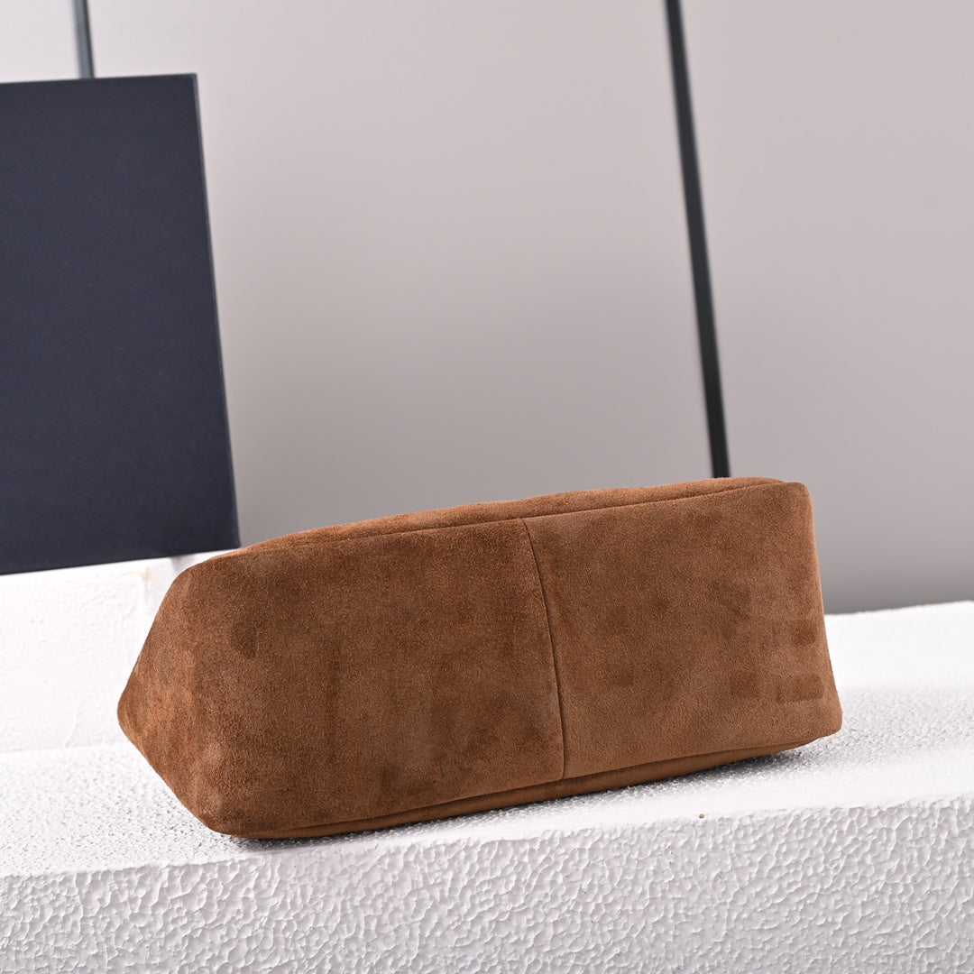 PD  Medium Nubuck leather handbag