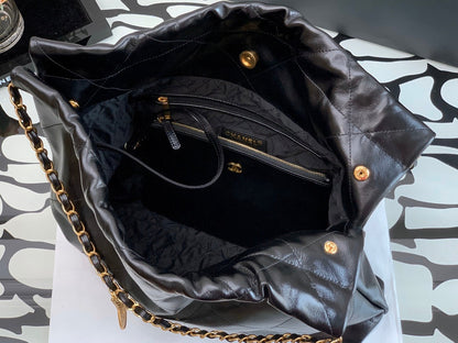 C* 22bag garbage bag♥ Black Golden Lotus