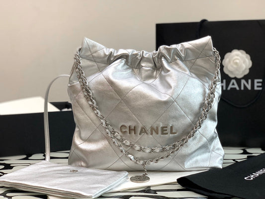 C* 22bag garbage bag ♥ Silver chain