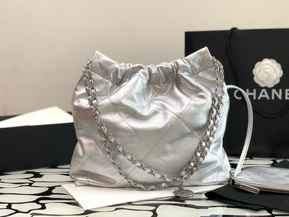 C* 22bag garbage bag ♥ Silver chain