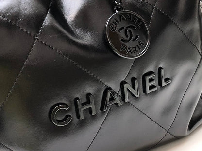 C* 22bag garbage bag♥ black black chain