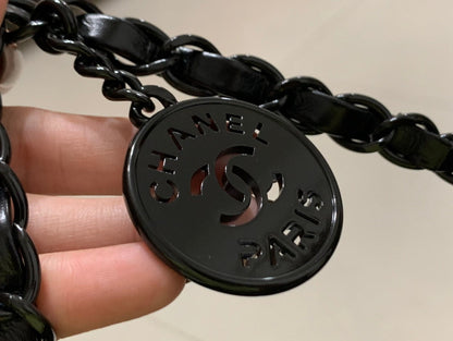 C* 22bag garbage bag♥ black black chain