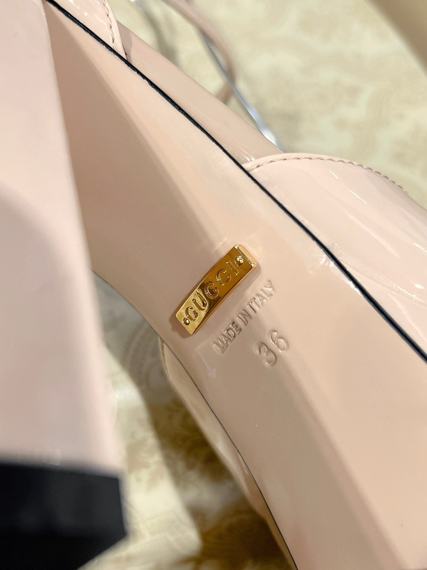 G* New high heels with crystal diamond double G buckle