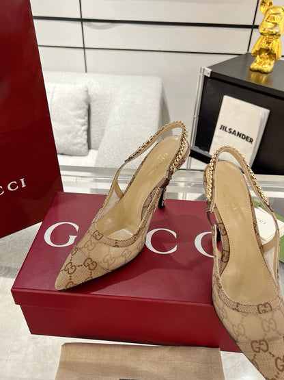 G* New Chain High Heel Sandals