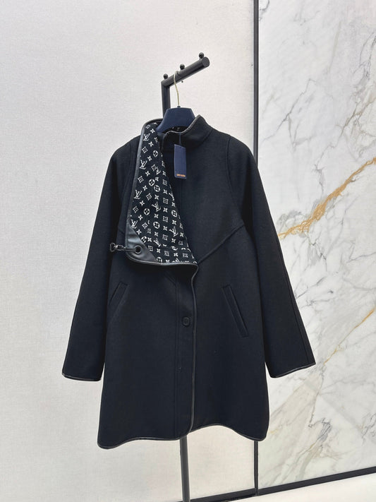 Louis 25fw Long cape coat