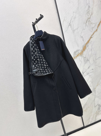 Louis 25fw Long cape coat