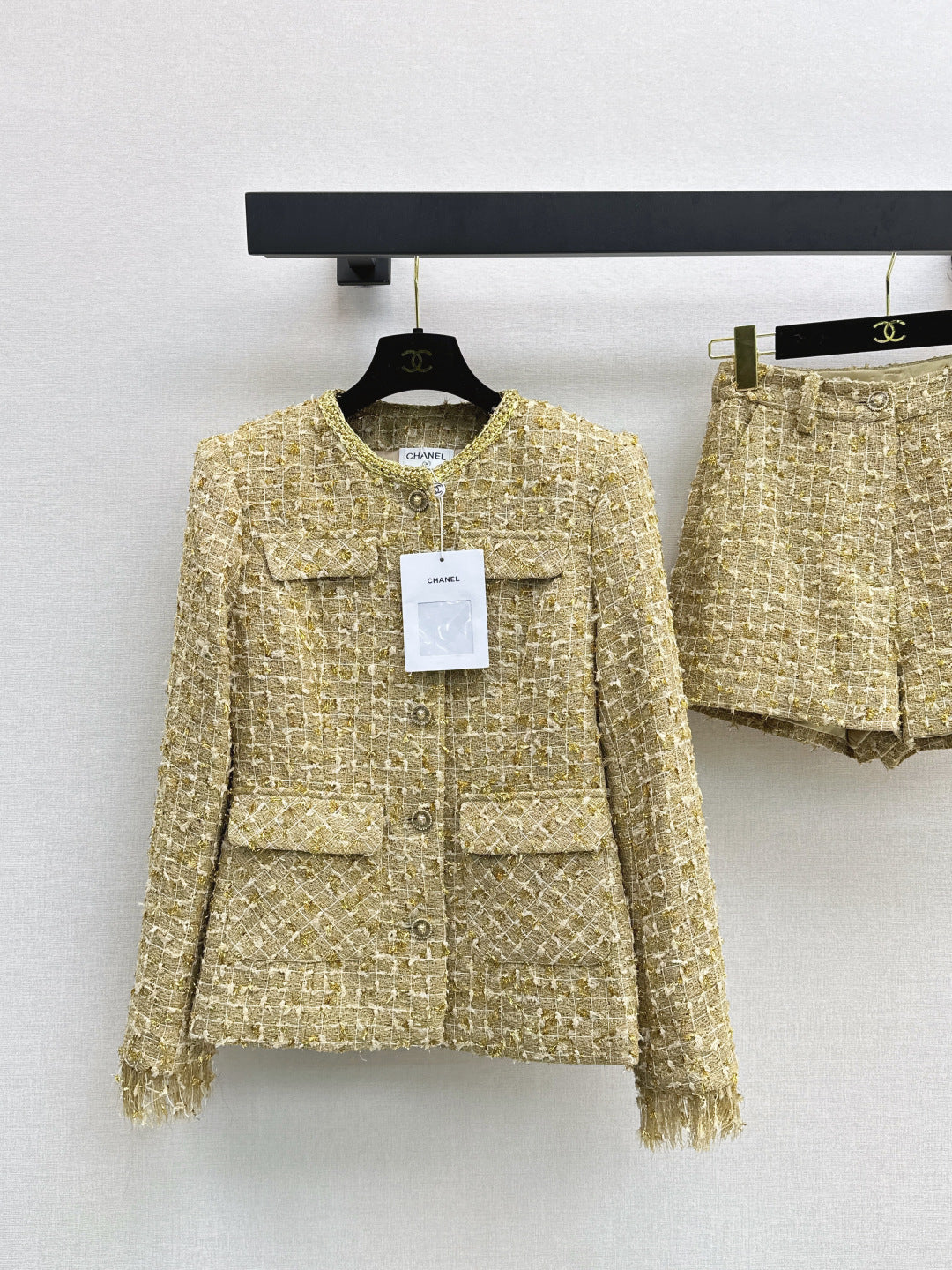 Chan 25fw knitting suit