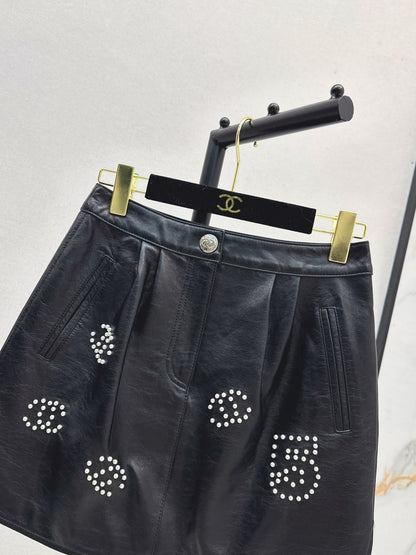 Chan 25FW denim skirt