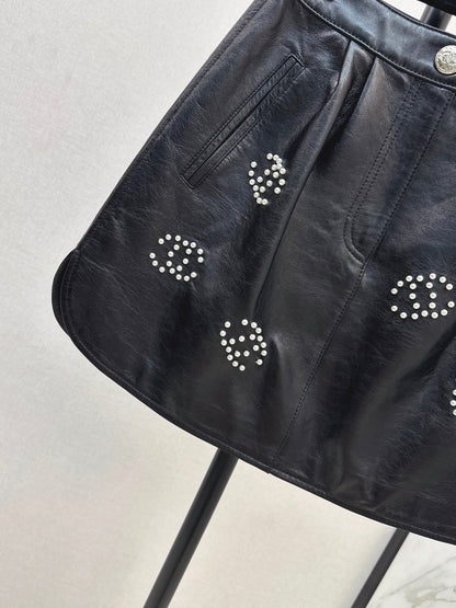 Chan 25FW denim skirt