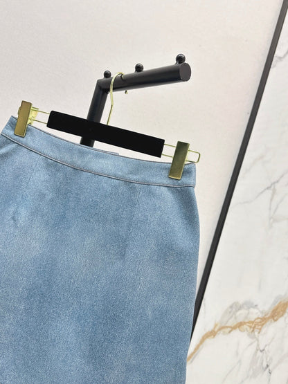 Chan 25FW denim skirt