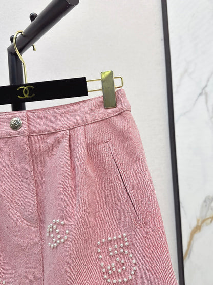 Chan 25FW denim skirt