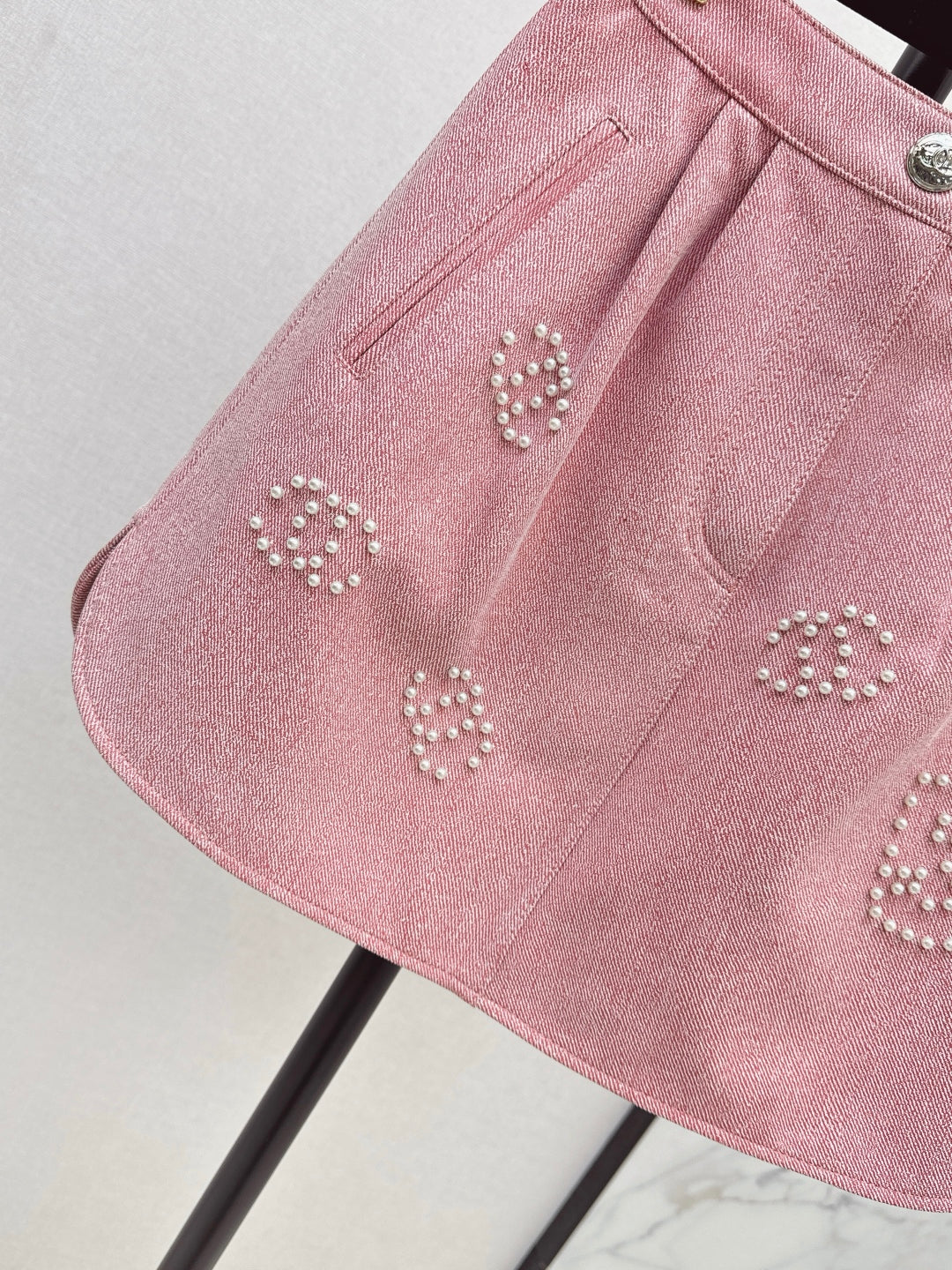 Chan 25FW denim skirt