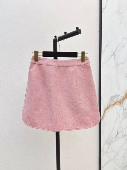 Chan 25FW denim skirt