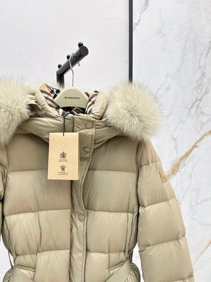 Bur 25fw long down jacket