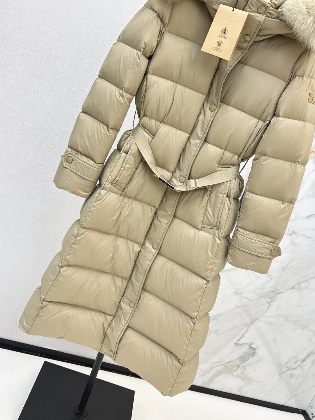Bur 25fw long down jacket