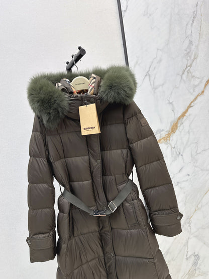Bur 25fw long down jacket