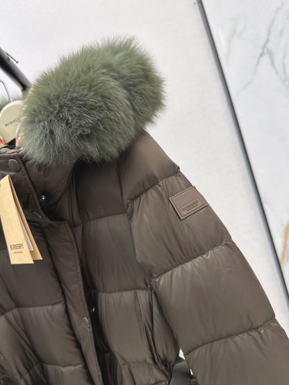 Bur 25fw long down jacket