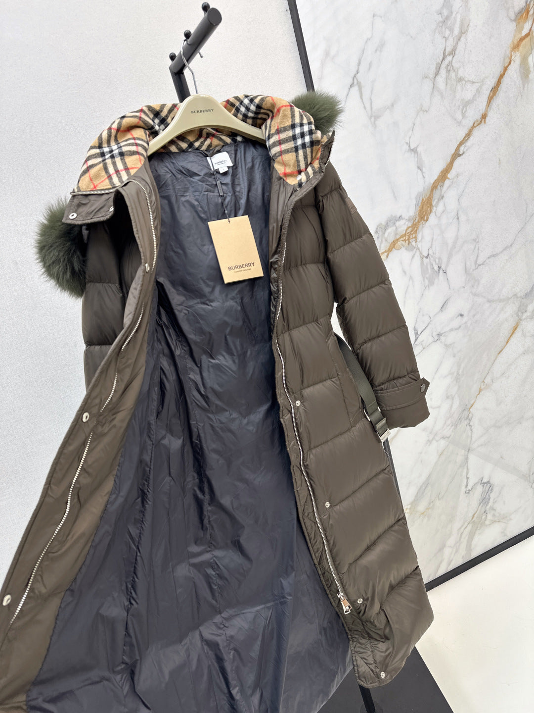 Bur 25fw long down jacket