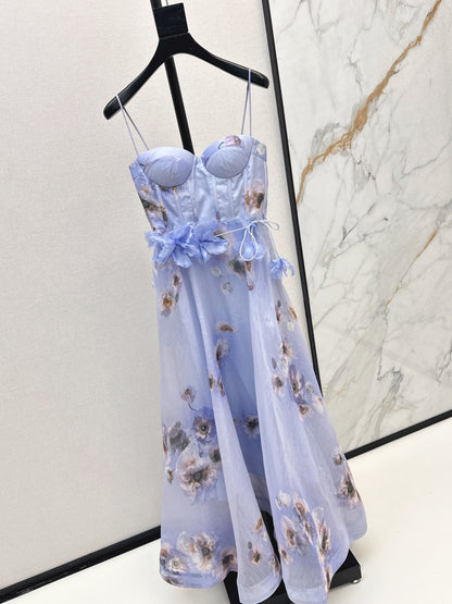 Zimm 25fw printed dress