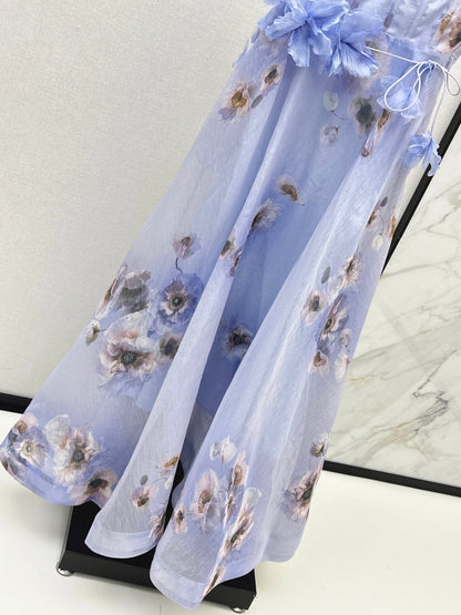 Zimm 25fw printed dress