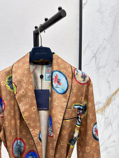 Louis 25fw Nightgown-style trench coat