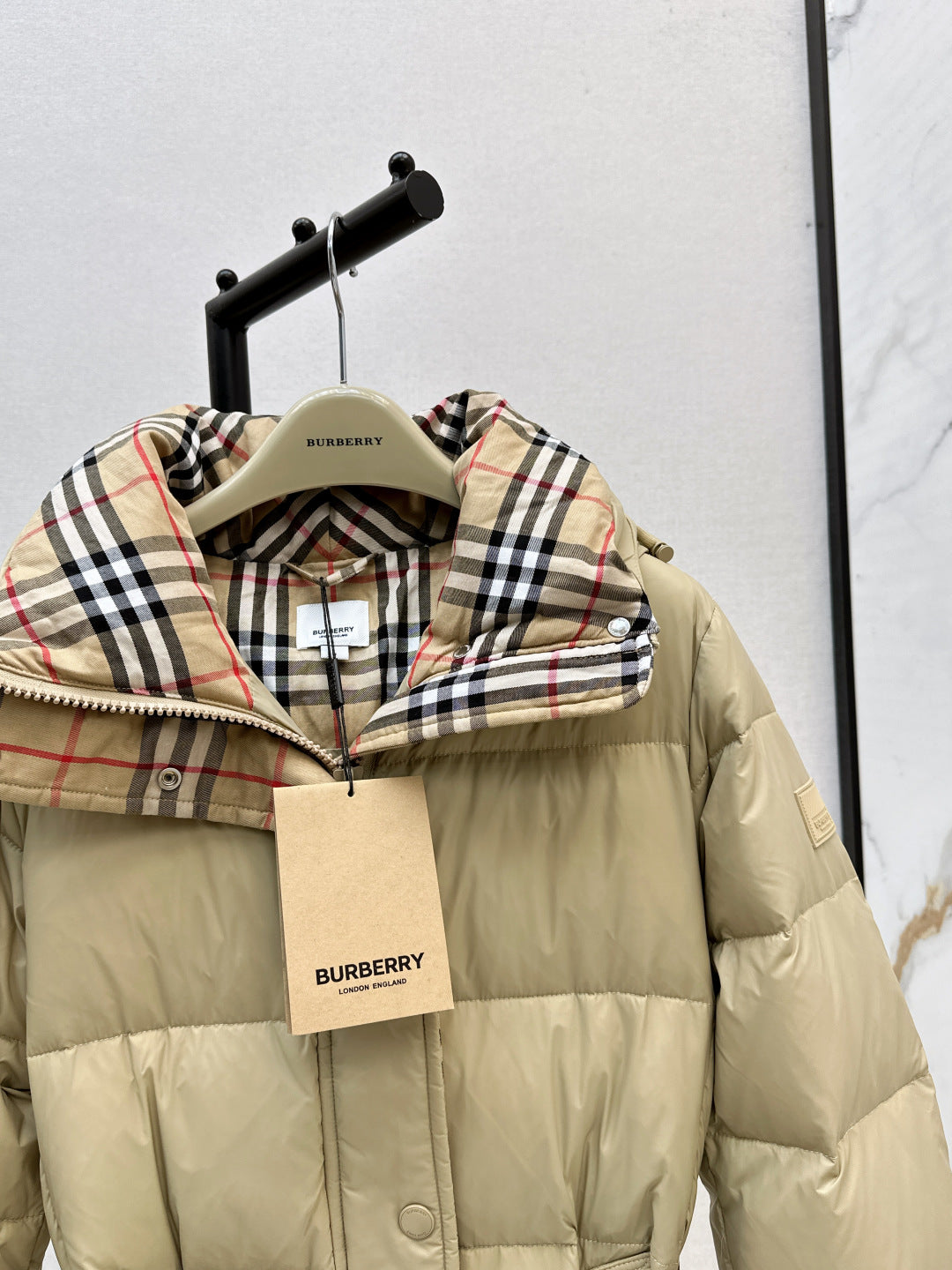 Bur New long down jacket